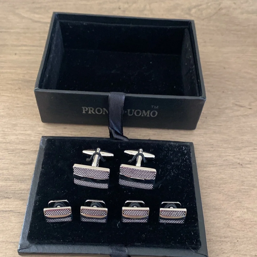 Pronto Uomo Cufflinks Set of 6